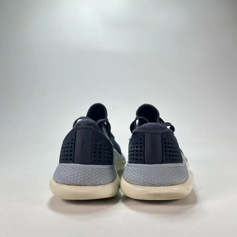 Crocs LiteRide 360 Pacer Navy Blue Casual Shoes Sneakers 206705 Women's Size 9